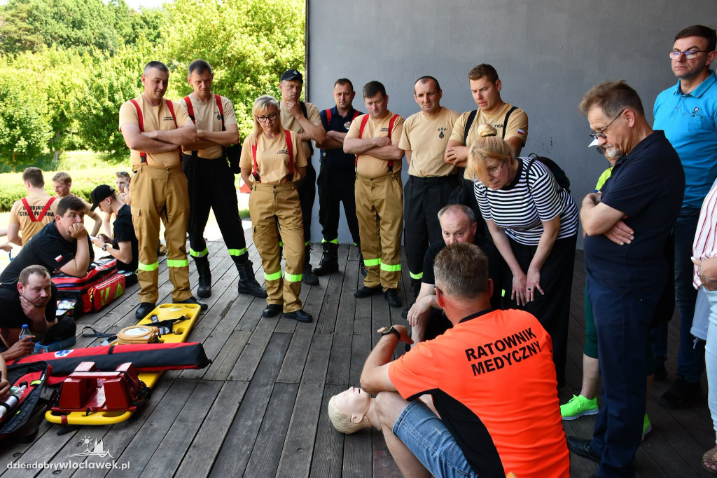 Trening pierwszej pomocy w Lubrańcu