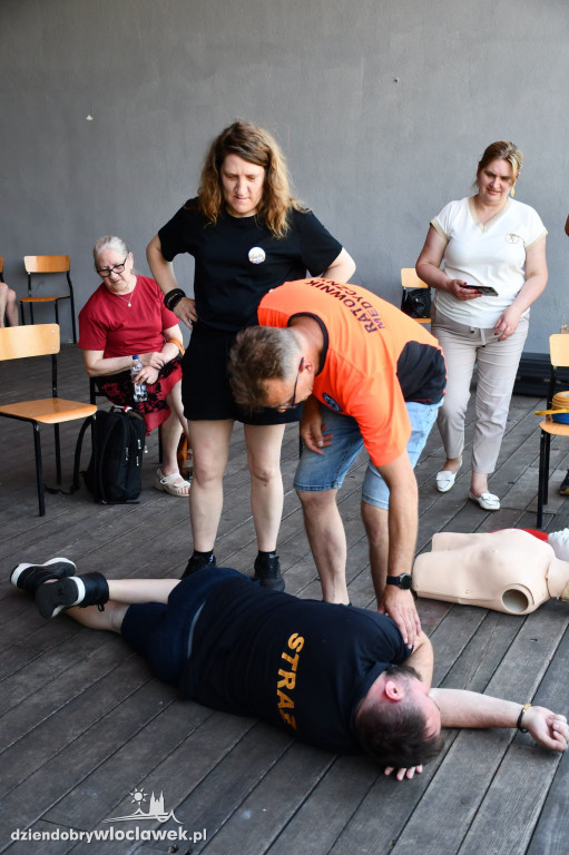 Trening pierwszej pomocy w Lubrańcu