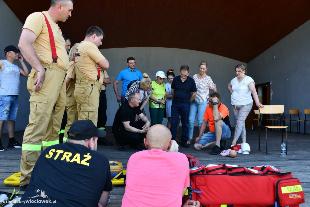 Trening pierwszej pomocy w Lubrańcu