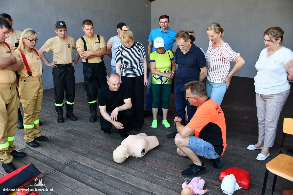 Trening pierwszej pomocy w Lubrańcu