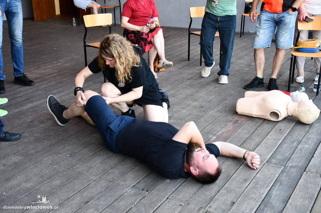 Trening pierwszej pomocy w Lubrańcu