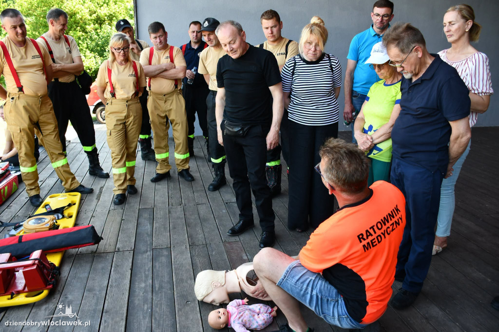 Trening pierwszej pomocy w Lubrańcu