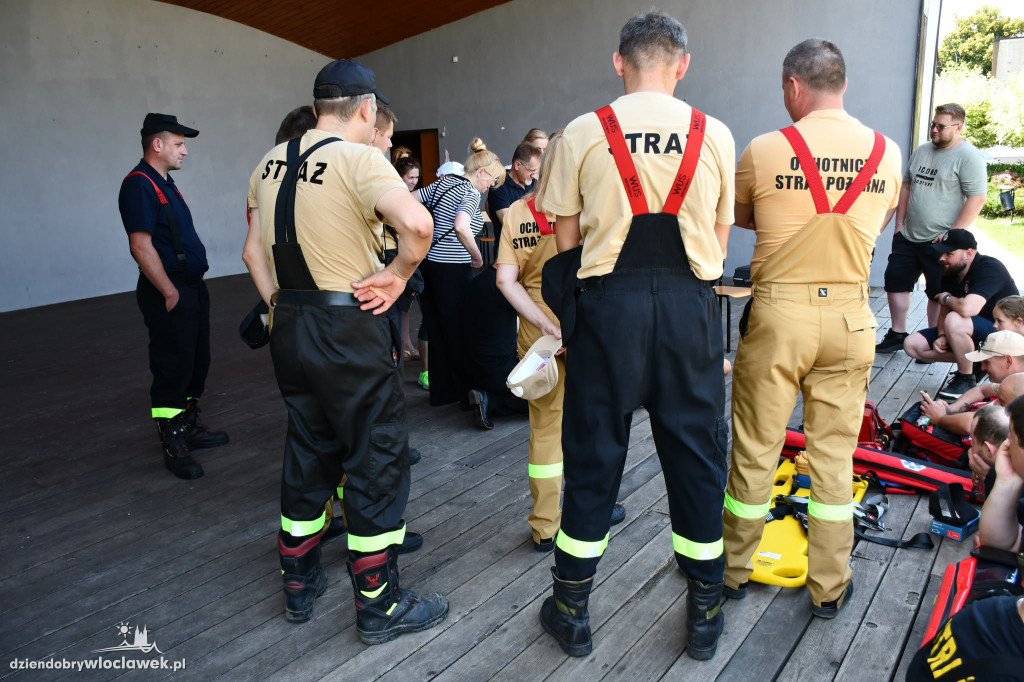 Trening pierwszej pomocy w Lubrańcu