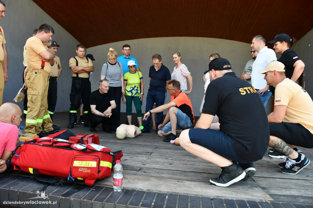 Trening pierwszej pomocy w Lubrańcu