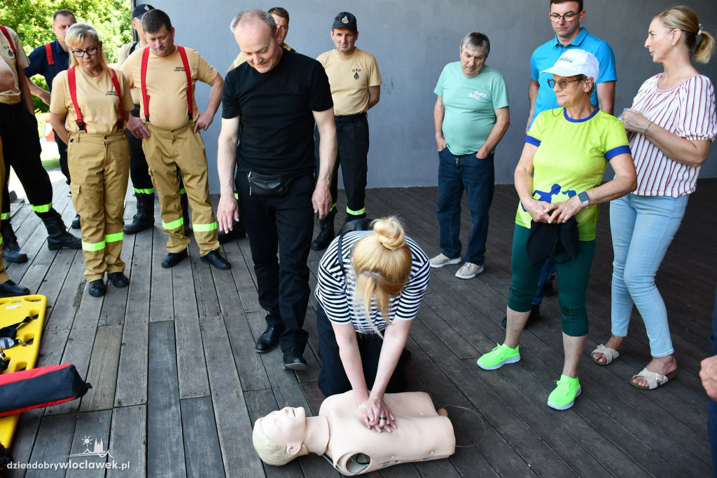 Trening pierwszej pomocy w Lubrańcu