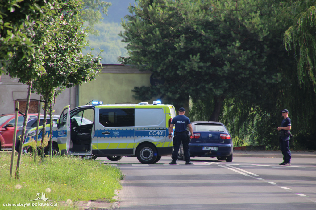 Pożar magazynu z chemikaliami we Włocławku