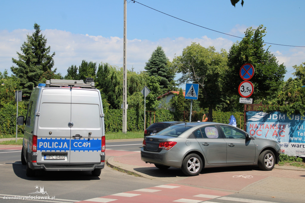 Kolizja na skrzyżowaniu Kaliska - Planty