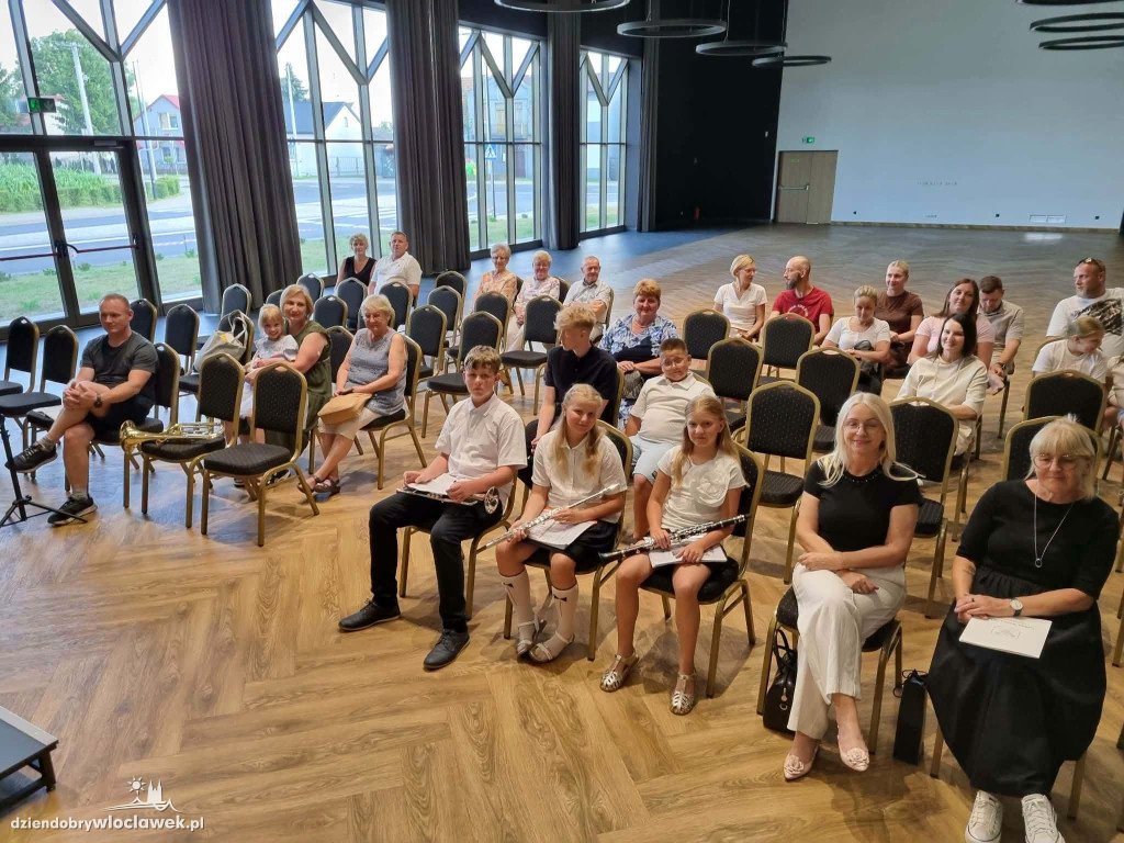 Koncert Orkiestry Ochotniczej Straży Pożarnej w Kruszynie