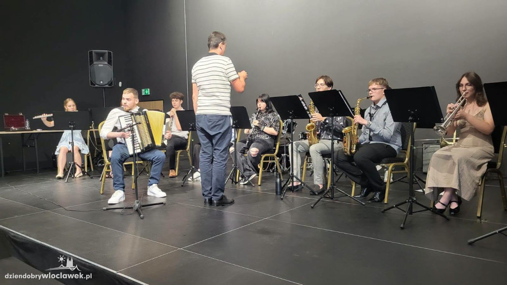 Koncert Orkiestry Ochotniczej Straży Pożarnej w Kruszynie