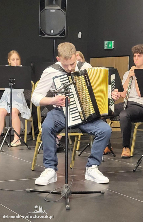 Koncert Orkiestry Ochotniczej Straży Pożarnej w Kruszynie