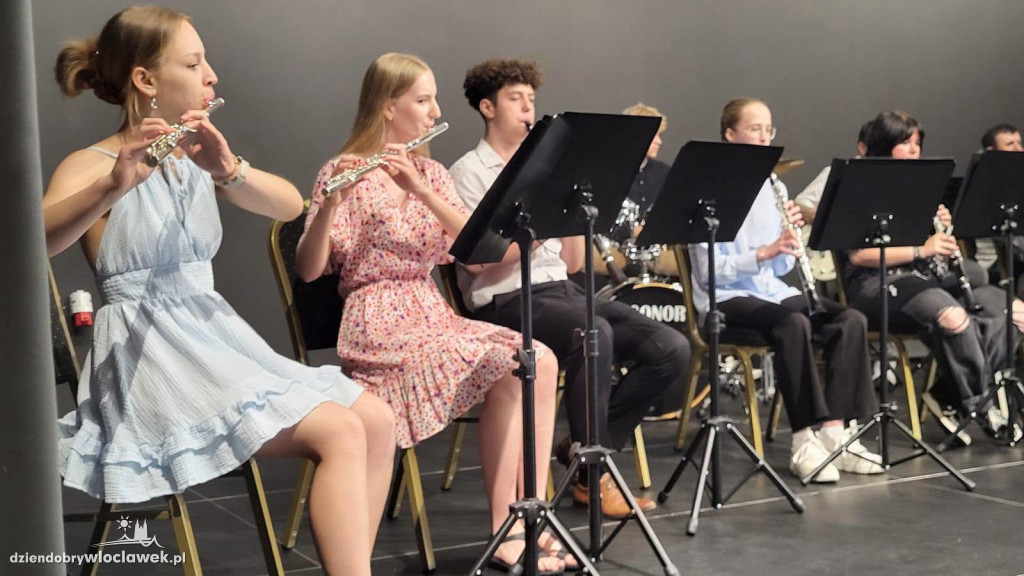 Koncert Orkiestry Ochotniczej Straży Pożarnej w Kruszynie
