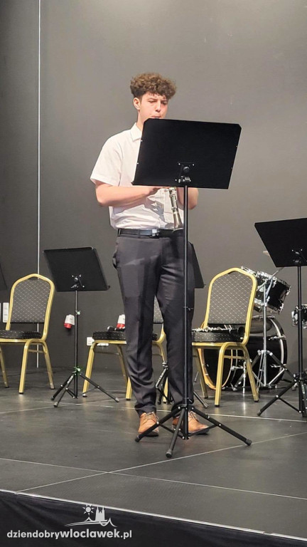 Koncert Orkiestry Ochotniczej Straży Pożarnej w Kruszynie