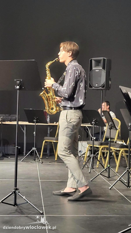 Koncert Orkiestry Ochotniczej Straży Pożarnej w Kruszynie