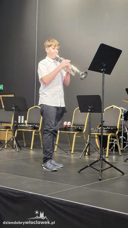 Koncert Orkiestry Ochotniczej Straży Pożarnej w Kruszynie