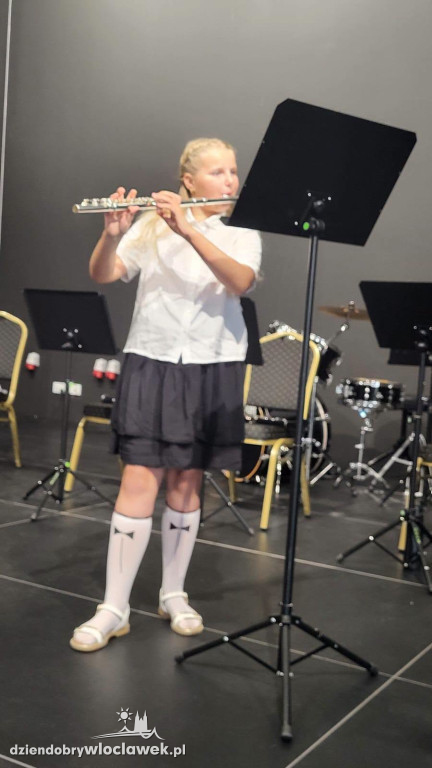 Koncert Orkiestry Ochotniczej Straży Pożarnej w Kruszynie