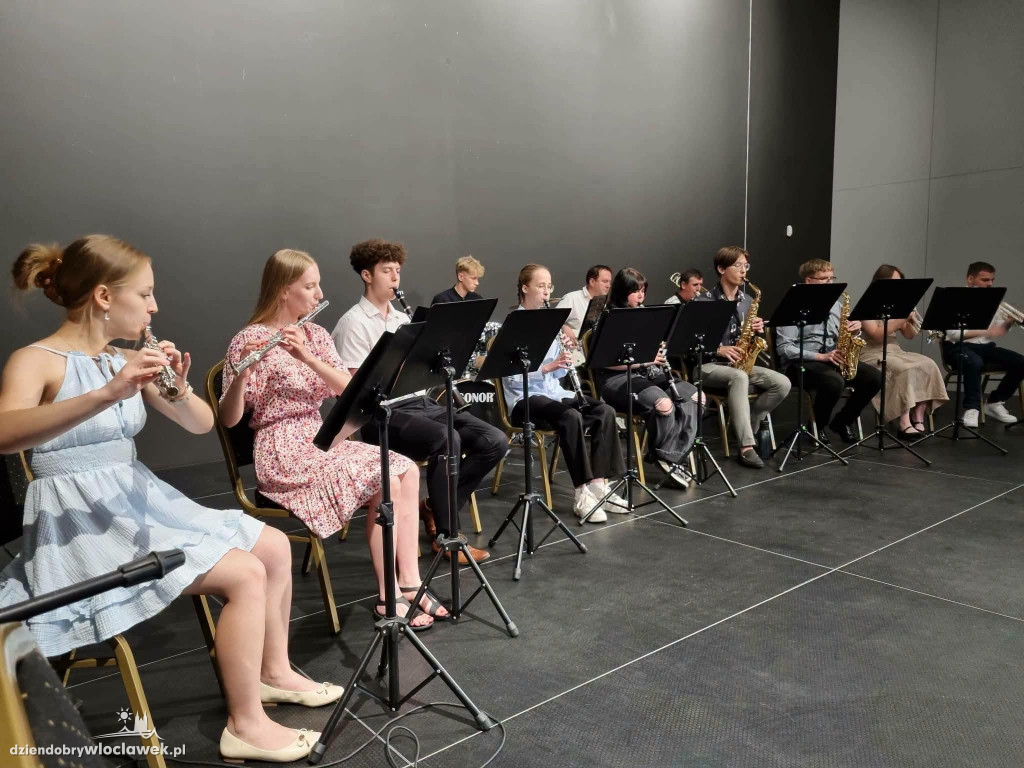 Koncert Orkiestry Ochotniczej Straży Pożarnej w Kruszynie