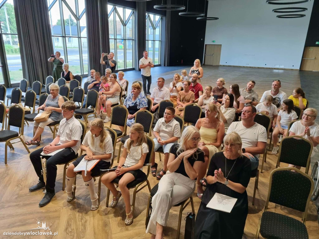 Koncert Orkiestry Ochotniczej Straży Pożarnej w Kruszynie