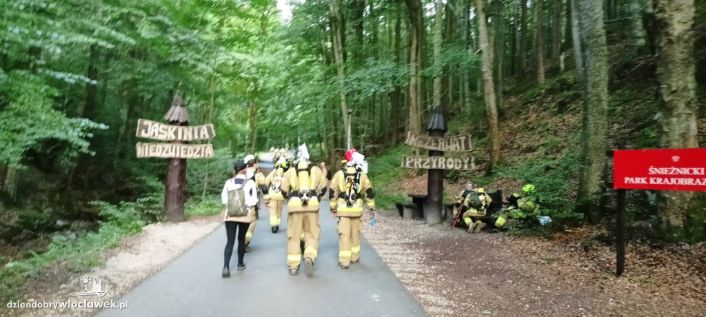 Strażacy zdobyli Śnieżnik