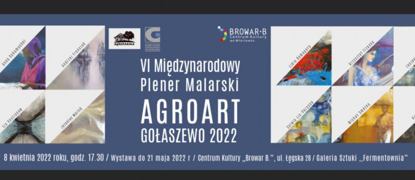 Międzynarodowa wystawa poplenerowa – „Agro-art Gołaszewo 2022”
