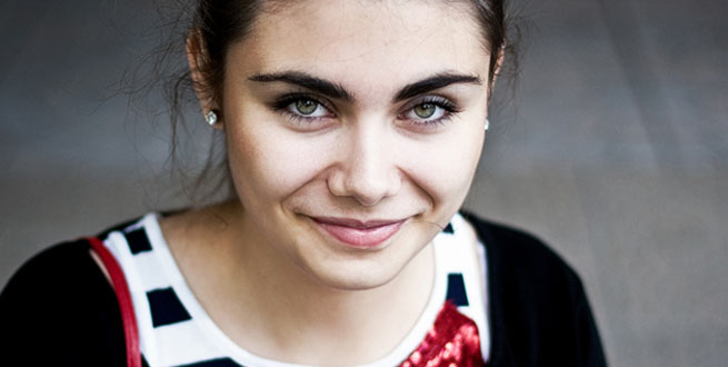 Dominika Dobrosielska, jednak z laureatek konkursu. fot. Łukasz Daniewski