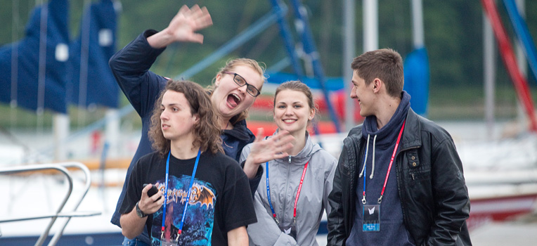 Imprezę integracyjną finalistów zorganizowano w Zarzeczewie. fot. Łukasz Daniewski