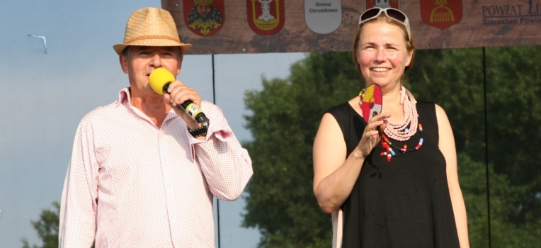 Piotr Pręgowski z żoną, Ewą Kuryło; Fot. Andrzej Korpalski