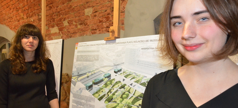 Agnieszka Grabowska i Agnieszka Grabowska - zwyciężczynie konkursu na koncepcję nowego placu Wolności