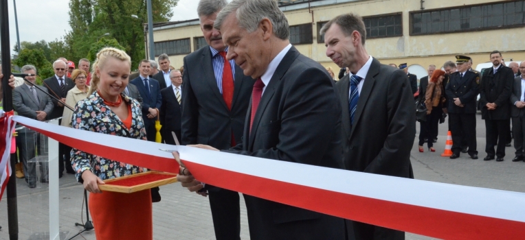 Tutaj prezydent Pałucki oficjalnie otwierał przystań przy ul. Piwnej; fot. Archiwum DDWloclawek.pl/Andrzej Korpalski