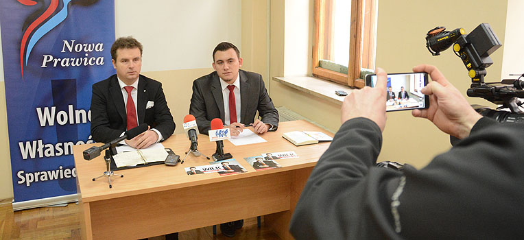 Od lewej: Jacek Wilk i Michał Czajkowski z włocławskiego KNP. fot. Łukasz Daniewski
