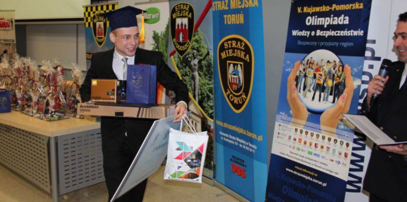 Fot. Organizatorzy Kujawsko-Pomorskiej Olimpiady Wiedzy o Bezpieczeństwie