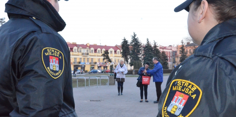 Włocławscy strażnicy miejscy od kilku miesięcy na bieżąco opracowują plan zagrożeń miasta. Fot. G. Sobczak 