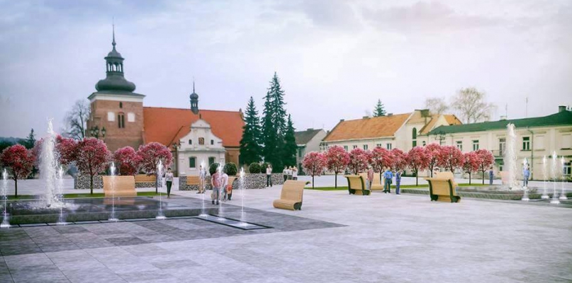 Zaprezentowaną koncepcję fontanny opracowała Pracownia Architektoniczna ?Archi-Size? Jakub Kaczorowski z Włocławka, znana m.in. z opracowania projektu rewitalizacji Browaru Bojańczyka