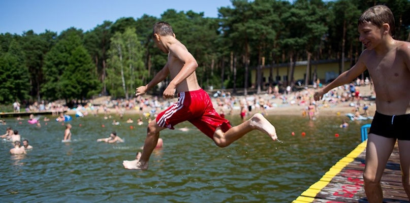Najwięcej atrakcji czeka na włocławian nad jeziorem Czarnym. fot. Łukasz Daniewski