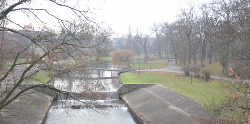 Późna jesień w parku Sienkiewicza. Fot. DDWloclawek