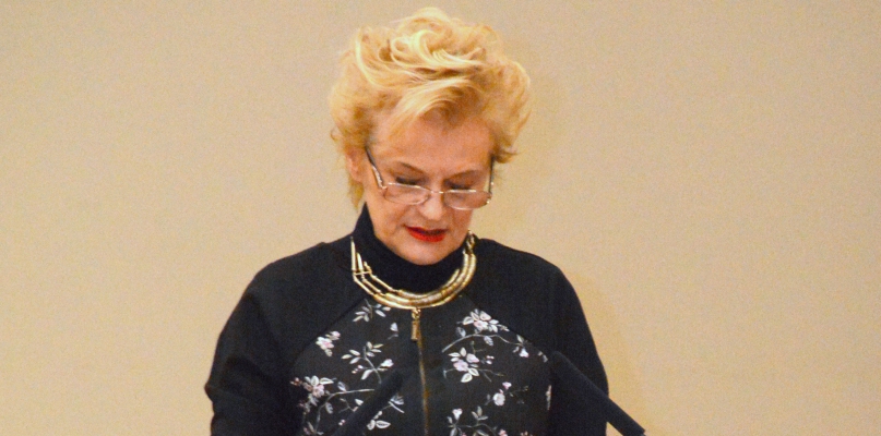 Radna Olga Krut-Horonziak była przewodniczącą Komisji Budżetu, Rozwoju i Promocji Miasta od grudnia 2014 roku. Fot. DDWloclawek.pl