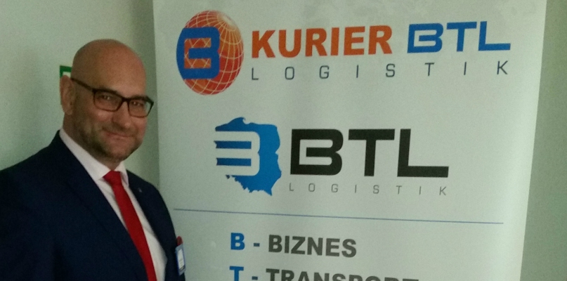 Prezes BTL Logistik, Ireneusz Koniecko ma bogate doświadczenie na rynku usług kurierskich. Fot. materiały promocyjne