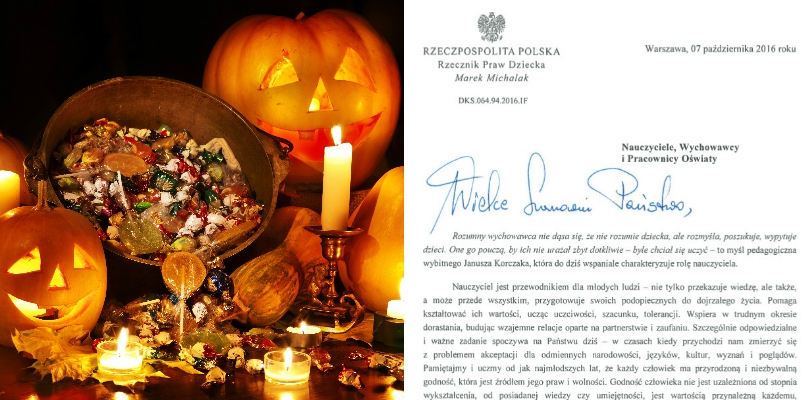 Rzecznik Praw Dziecka interweniuje w sprawie Halloween. Fot. depositphotos