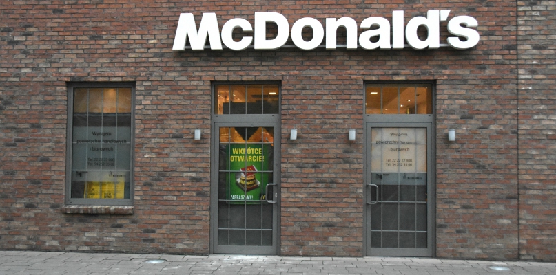 Trwają przygotowania do otwarcia nowej restauracji McDonald`s we Włocławku. Fot. Natalia Seklecka