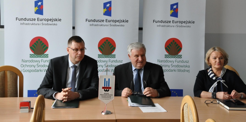 Podpisanie Umowy o dofinansowanie Projektu ?Gospodarka wodno-ściekowa w aglomeracji Włocławek III etap" w ramach Programu Operacyjnego Infrastruktura i Środowisko 2014-2020 Fot. MPWiK