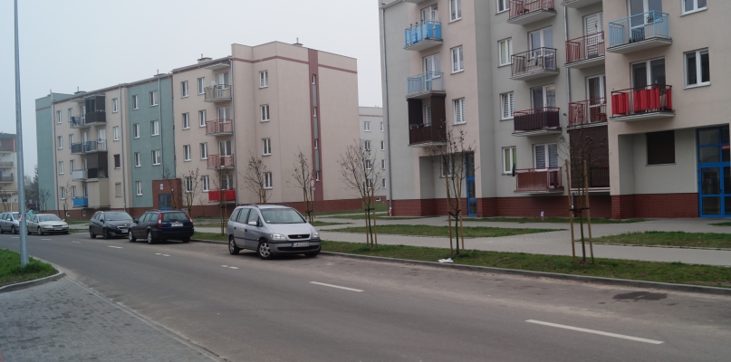 Mieszkańcy ul. Celulozowej nie chcą w sąsiedztwie bloków czynszowych. Fot. Natalia Seklecka