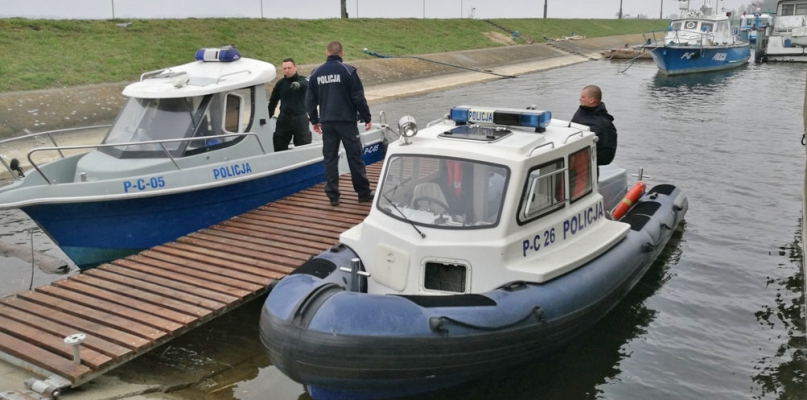 Policjanci z Ogniwa Prewencji na Wodach przygotowania rozpoczęli we wtorek. fot. KMP Włocławek