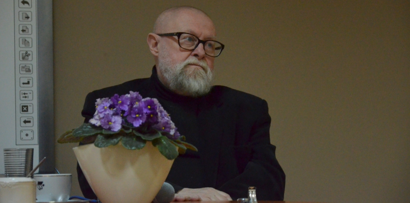 Prof. Jerzy Bralczyk spotkał się z włocławianami podczas II Festiwalu Książki. Fot. Natalia Seklecka