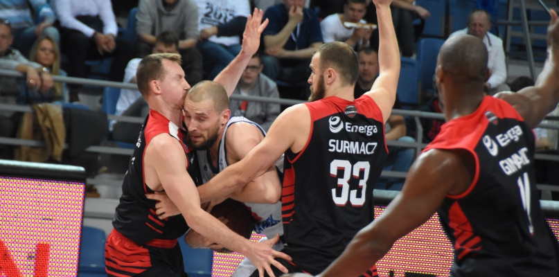 Anwil tym razem nie dał rady Enerdze Czarnym. Fot. Natalia Seklecka