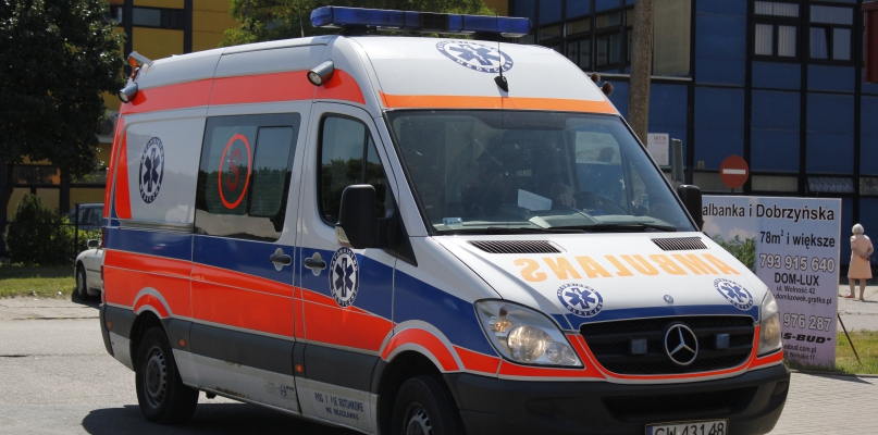 Pacjentów z zawałem z Włocławka wiozą do Torunia. Fot. DDWloclawek.pl