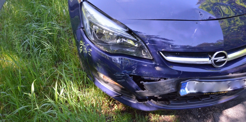 Mimo uszkodzeń aut, w zdarzeniu nikt nie ucierpiał. fot. G. Sobczak
