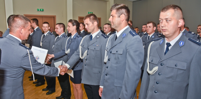 W strukturze Komendy Miejskiej Policji we Włocławku pracuje 396 policjantów oraz 86 pracowników cywilnych. fot. Łukasz Daniewski
