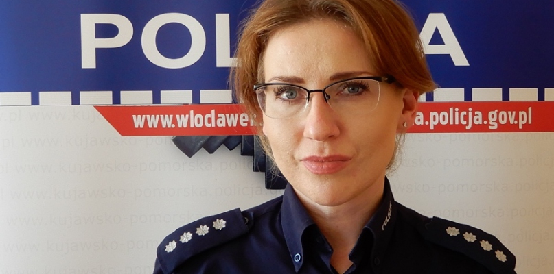 Nadkom. Joanna Seligowska-Ostatek służy w policji od 1998 roku. Fot. KMP Włocławek