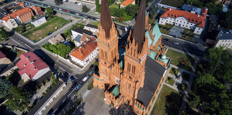 Włocławska katedra. fot. Wojciech Balczewski