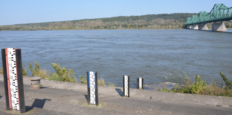 W sobotę stan wody w rzece przy włocławskich bulwarach sięgał ponad 3,8 m. Fot. DDWloclawek.pl