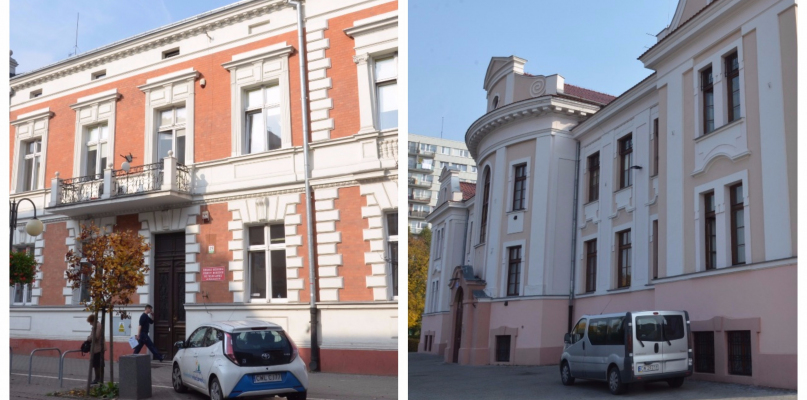 Te dwa okazałe miejskie budynki wkrótce zostaną opuszczone. Co się z nimi stanie? Fot. DDWloclawek.pl